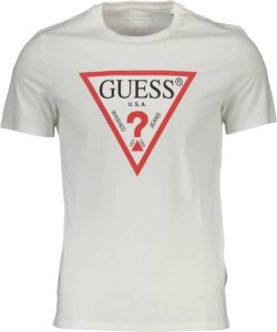 Guess T-Shirts Wit Heren
