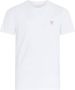 Guess Core STR Ronde Hals T-shirt White Heren - Thumbnail 1