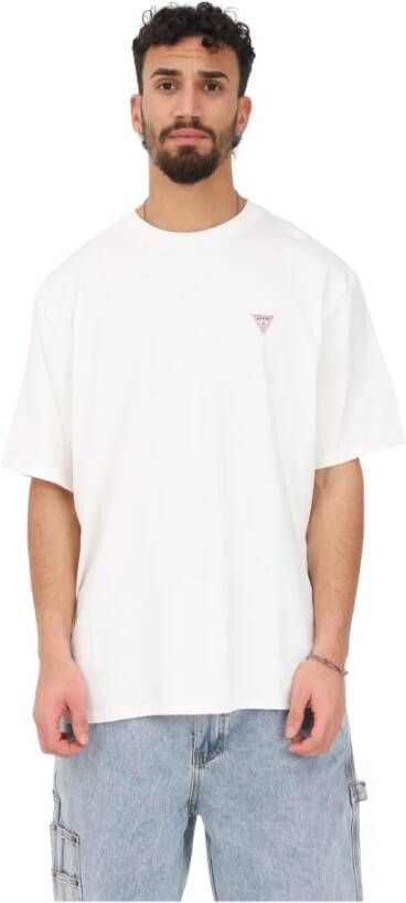 Guess T-Shirts Wit Heren