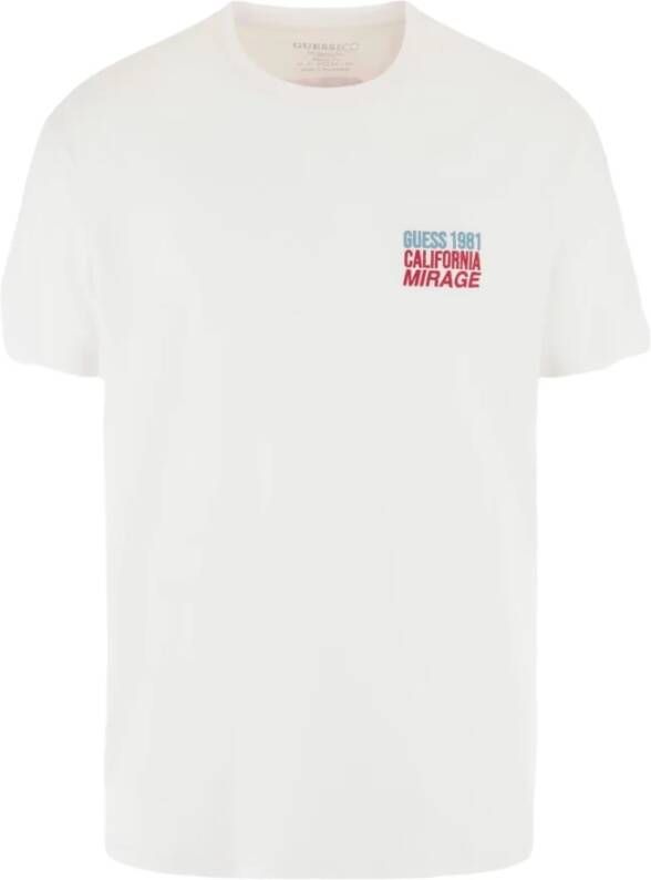 Guess T-Shirts Wit Heren