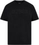 Guess Organisch Katoenen 3D Logo T-Shirt Zwart Black Heren - Thumbnail 3