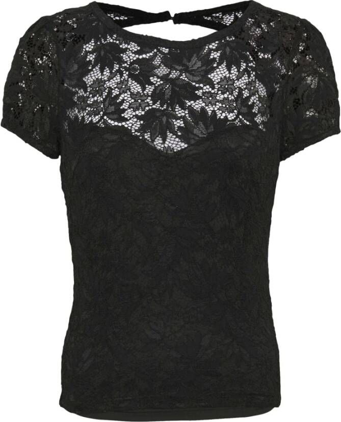 Guess Aurora Lange Mouw Shirt Black Dames