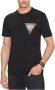 Guess T-Shirts Zwart Heren - Thumbnail 2