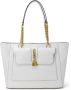 Guess Tiberia Tote Handtas White Dames - Thumbnail 1