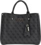 Guess Shoppers & Totes Meridian Girlfriend Satchel in grijs - Thumbnail 1