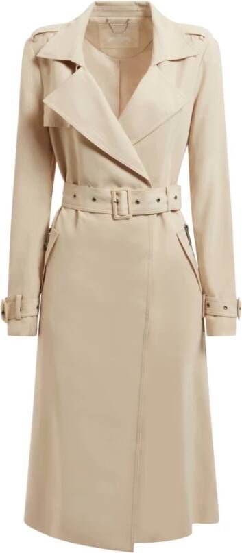 Guess Trench Coats Beige Dames