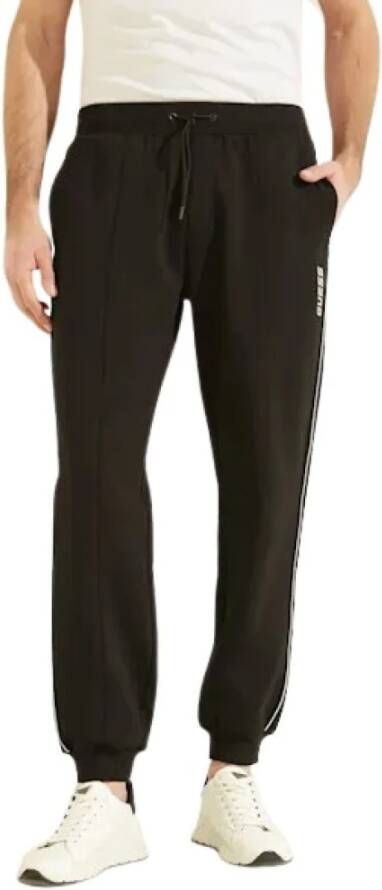 Guess Zwarte Mickey Trainingsbroek Black Heren
