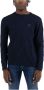 Guess Moderne Argyle Gebreide Trui Blue Heren - Thumbnail 4