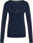 Guess Ronde Hals T-shirt Blue Dames - Thumbnail 1