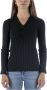 GUESS Dames Tops & T-shirts Ines Vn Ls Sweater Zwart - Thumbnail 8