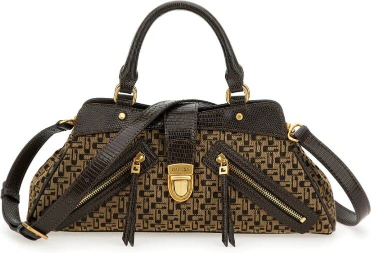 Guess Vintage Schoudertas Bruin Dames