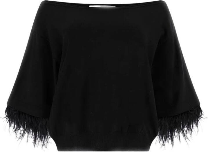 Guess Viscose Blend Trui Zwart Dames