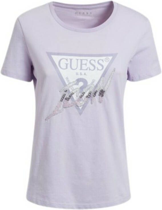 Guess W2Gi02 I3Z11 G472 T -shirt Roze Dames