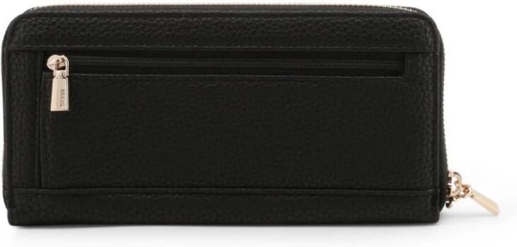 Guess Zwarte Portemonnee met Ritssluiting en Meerdere Compartimenten Zwart Dames - Foto 3