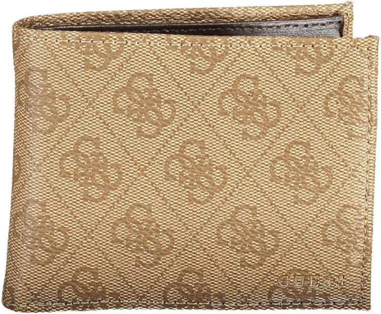 Guess Wallets & Cardholders Beige Heren