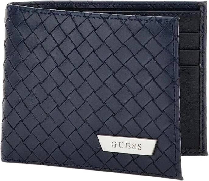 Guess Wallets Cardholders Blauw Heren