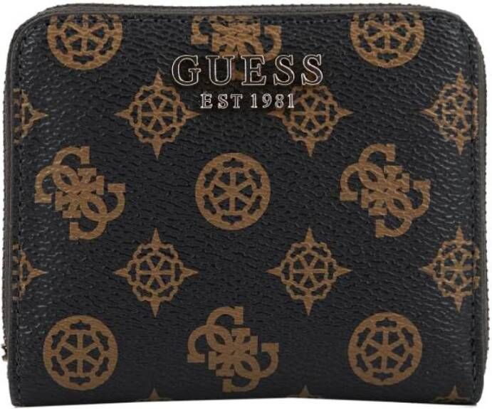 Guess Bruine Synthetische Damesportemonnee Brown Dames