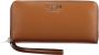 Guess Bruine Portemonnee met Meerdere Compartimenten en Ritssluiting Brown Dames - Thumbnail 1