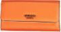 Guess Oranje Portemonnee met Meerdere Compartimenten en Contrasterende Details Orange Dames - Thumbnail 1