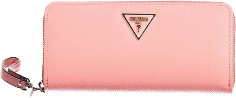 Guess Portemonnee kaarthouder Roze Dames