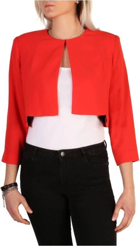 Guess Women's Formal Jacket Rood Dames