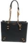 Guess Zwarte Polyurethaan Handtas met Ketting Schouderhandvatten Black Dames - Thumbnail 5