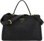 Guess Zwarte Polyethyleen Schoudertas met Verstelbare Band en Kliksluiting Black Dames - Thumbnail 1