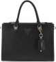 Guess Zwarte Polyethyleen Handtas met Meerdere Compartimenten Black Dames - Thumbnail 1
