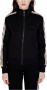 Guess Zwarte Katoenen Hoodless Sweatshirt Dames Herfst Winter Collectie Black Dames - Thumbnail 1