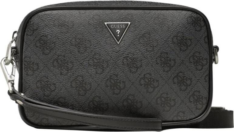 Guess Zwarte Tassen Vezzola Logata Pochette Zwart Heren