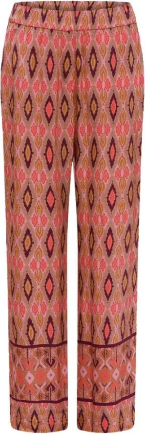 Gustav Levendige Bay Wide Leg Broek Roze Dames