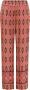 Gustav Levendige Bay Wide Leg Broek Roze Dames - Thumbnail 1
