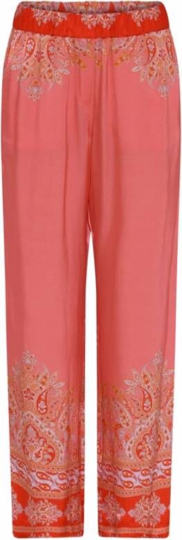 Gustav Rechte broek Rood Dames