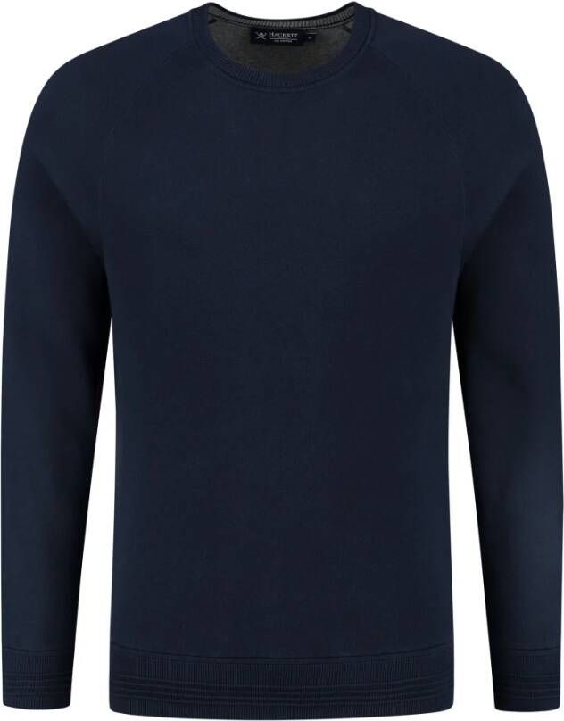 Hackett Gebreide sweatshirt Blauw Heren