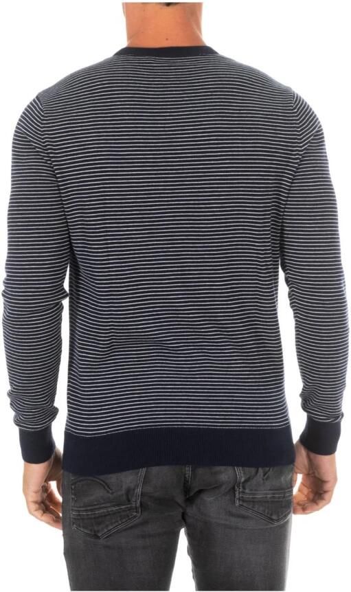 Hackett Navy-Wit Langarmig Jersey Blue Heren - Foto 2