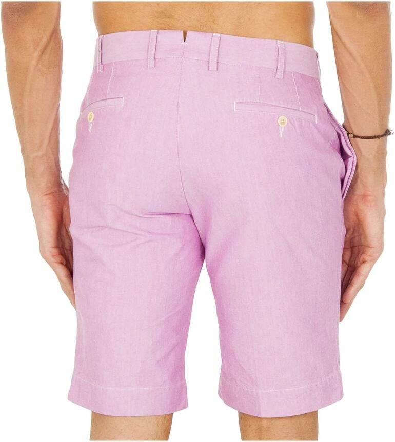 Hackett Violet Knoop en Rits Bermuda Shorts Purple Heren - Foto 2