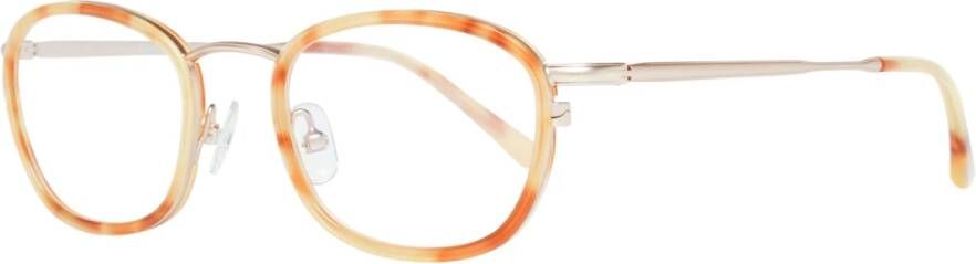 Hackett Bruine Plastic Optische Monturen voor Mannen Brown Heren