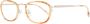 Hackett Bruine Plastic Optische Monturen voor Mannen Brown Heren - Thumbnail 1