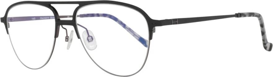 Hackett Zwarte Heren Optische Brillen met Blauw Filter Black Heren