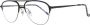 Hackett Zwarte Heren Optische Brillen met Blauw Filter Black Heren - Thumbnail 1