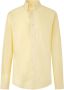 Hackett Overhemd Garment Dyed Geel - Thumbnail 1