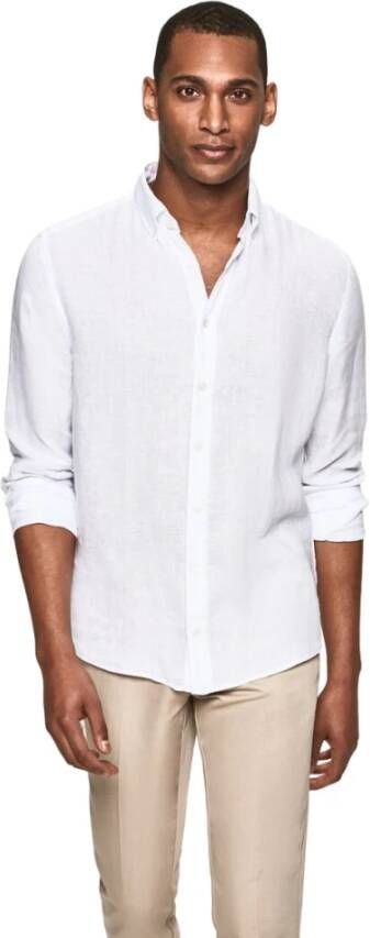 Hackett Oxford -Overhemd White Heren
