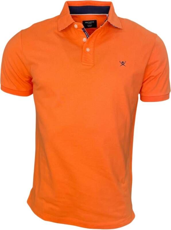 Hackett Polo Shirt Oranje Heren