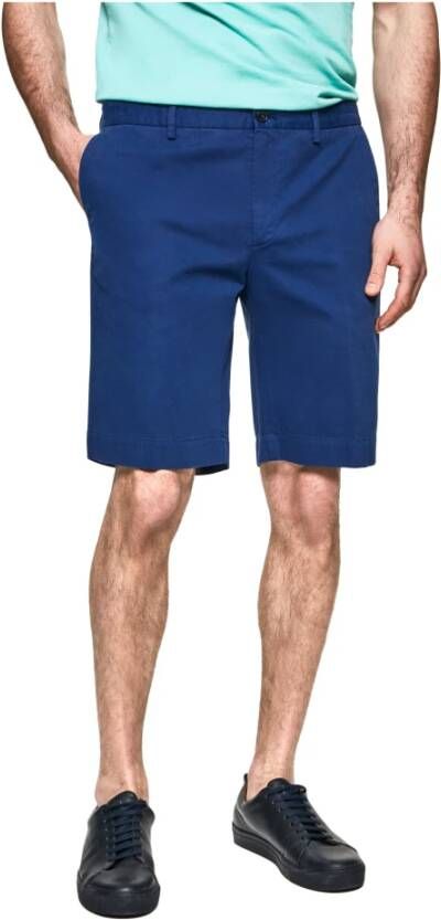 Hackett Sanderson Chino shorts Blauw Heren