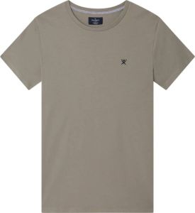 Hackett SS Logo Tee Groen Heren