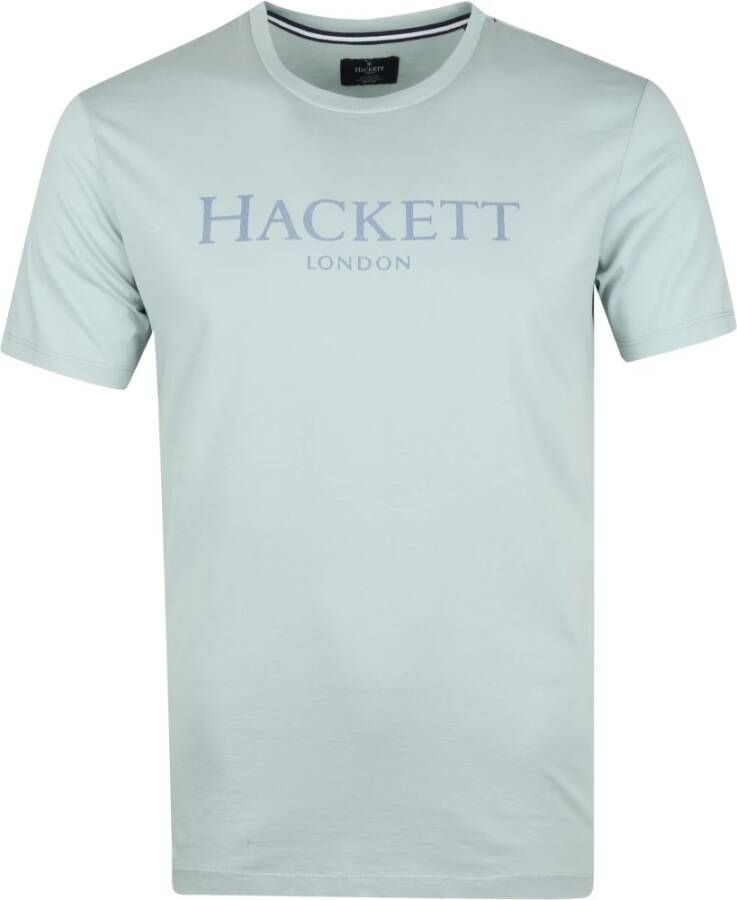 Hackett T-shirt logo Groen Heren