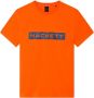 Hackett Heren Katoenen T-Shirt Orange Heren - Thumbnail 1
