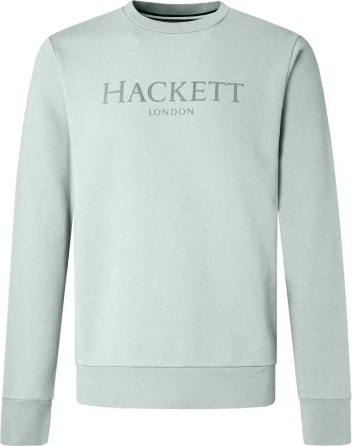 Hackett Heren Katoenen Sweatshirt Gray Heren