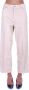 Haikure Beige Broek met Knoop en Rits Beige Dames - Thumbnail 1