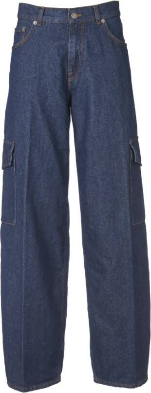 Haikure Cargo Loose-fit Jeans voor Vrouwen Blue Dames